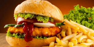 volledige afwijzing van fastfood