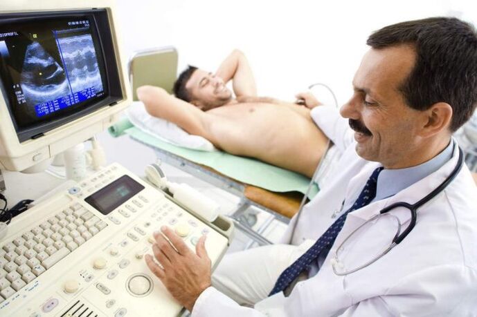echografie van prostatitis