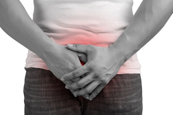 Prostatitis, die pijn en ongemak veroorzaakt, vereist behandeling met medicijnen